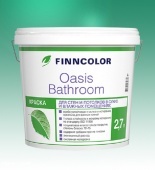Краска Finncolor OASIS BATHROOM для стен и потолков база А п/мат (2,7 л)