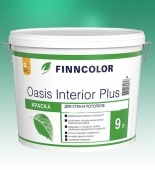 Краска Finncolor OASIS INTERIOR PLUS для стен и потолков гл/мат (2,7 л)