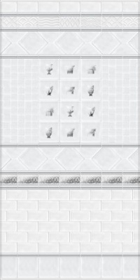 Бордюр KERAMA MARAZZI Авеллино 150х30х16мм белый арт.BLD004
