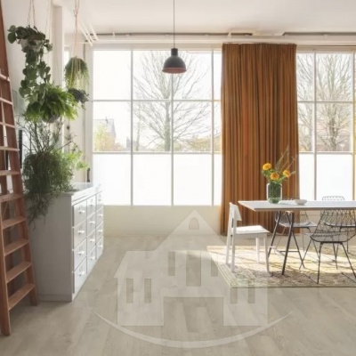 Ламинат Quick Step Classic 32 класс CLH1405 Дуб светло-серый старинный, 1200х190х8мм