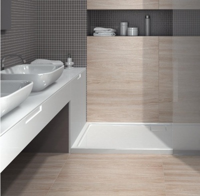 Керамический гранит KERAMA MARAZZI Фрегат 800х200х9мм белый обрезной SG701190R