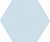 Плитка керамическая KERAMA MARAZZI Аньет 200х231х6,9мм голубая арт.24006