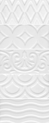 Плитка керамическая KERAMA MARAZZI Авеллино 74х150х6,9мм белая структура mix арт.16017