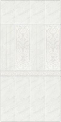 Плитка керамическая KERAMA MARAZZI Борсари 250х750х9мм белая структура обрезная арт.12102R