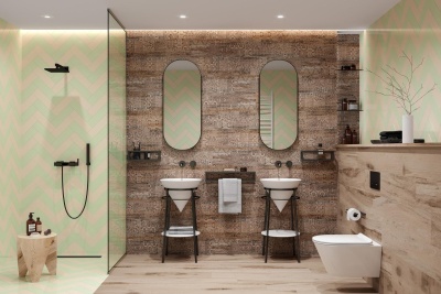 Керамический гранит KERAMA MARAZZI Про Вуд 1195х200х9мм бежевый светлый обрезной DL510020R