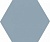 Плитка керамическая KERAMA MARAZZI Аньет 200х231х6,9мм тёмно-голубая арт.24007