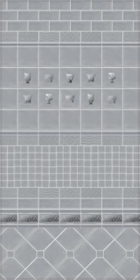 Плитка керамическая KERAMA MARAZZI Авеллино 74х150х6,9мм серая структура mix арт.16018